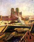 Notre Dame 1900 Art Print