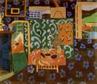 Still Life with Aubergines 1911 Abstract Art Print