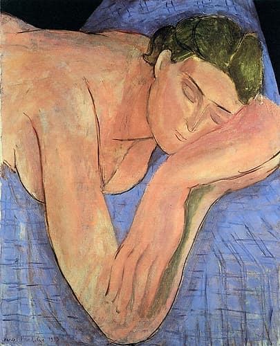 The Dream 1935 Art Print by Henri Matisse
