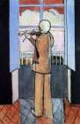 Violinist at the Window 1917 Art Print