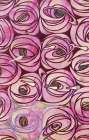 Roses and Teardrops Textile Design 2 ca 1915 Art Print