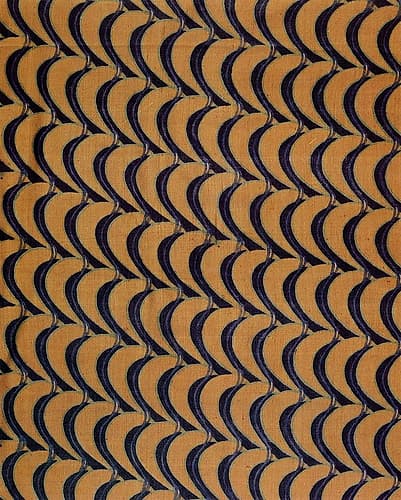 Silk Design for William Foxton 1918 Art Print by Charles Rennie Mackintosh