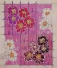 Stylised Flowers on a Trellis Art Print