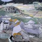 The Village of La Llagonne 1925 Art Print