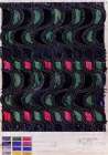 Wave Pattern, Green Black and Pink Abstract Art Print