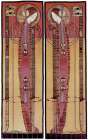 Pair of Embroidered Panels for Hill House 1902 Art Print