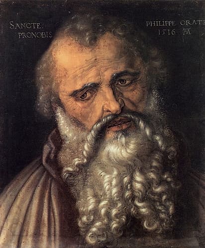 Apostle Philip 1516 Renaissance Print