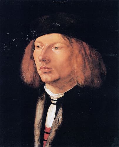 Burkhard von Speyer 1506 Art Print