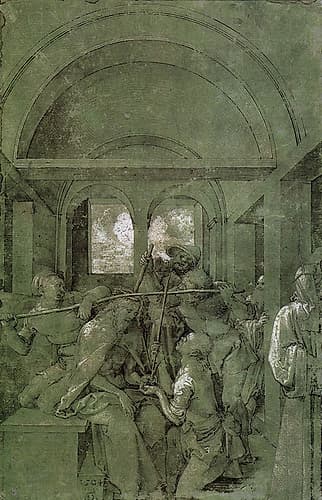 Christ being Crowned with Thorns 1504 Classical Print