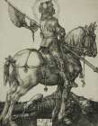 St George on Horseback Art Print
