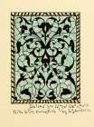 Art Nouveau Stained Glass Designs Art Print