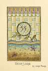 Art Nouveau Stained Glass Designs Art Print