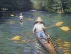 Canoist 1877 Art Print