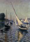 Regatta at Argenteuil 1893 Coastal Print