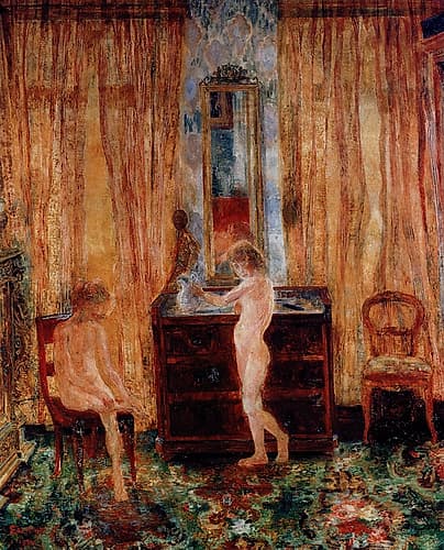 Children Washing 1886 Art Print