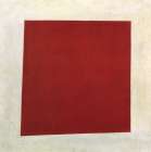 Red Square, Peasant Woman in 2 Dimensions 1915 Abstract Art Print