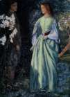 Aurora Leighs Dismissal of Romney 1860 Art Print
