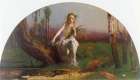 Ophelia 1852 Art Print