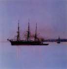 At Anchor detail 1893 Coastal Print