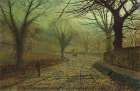 Stapleton Park, near Pontefract 1877 Art Print