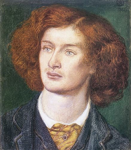 Algernon Charles Swinburne 1861 European Print