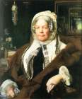 Mrs Jane Lewis 1864 Art Print