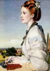 Mrs Mary Elizabeth Barstow ca 1867 Art Print