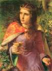 Queen Eleanor 1858 Art Print