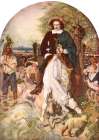 Cromwell at St. Ives 1874 Art Print