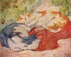 Cats 1909 Art Print