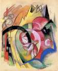 Colourful Flowers 1913 Art Print