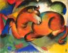Red Cow 1912 Art Print