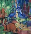 Rehe and Walde II 1914 Art Print