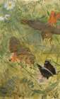 Redstarts and Butterflies 1885 Art Print