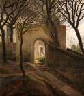 Churchyard Gate 1822 Art Print