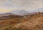 Riesengebirge Landscape 1835 Art Print