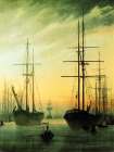 View of a Port 1815 Art Print