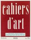 Cahiers dart 1939 Art Print
