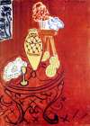 Interior in Venetian Red 1946 Art Print