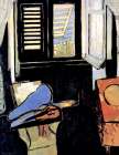 Interior with Violin 1917 Art Print
