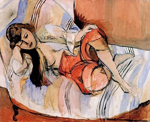 Odalisque 1923 Art Print