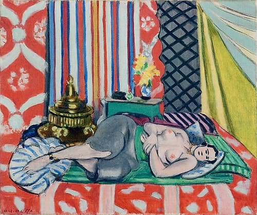 Odalisque in Grey Pantaloons 1926 Art Print