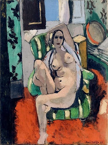 Odalisque with a Tambourine 1925 Art Print