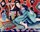 Odalisque with a Turkish Chair 1928 Art Print