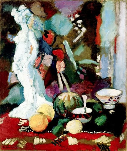 Still Life with a Plaster Figure 1906 Art Print