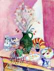Still Life with Asphodels 1907 Art Print