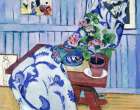 Still Life with Geraniums 1920 Floral Print