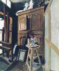 Studio Interior ca 1903 Art Print