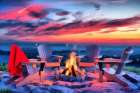 Campfire Fantasy I Art Print