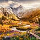 Mountain Fantasy VI Art Print